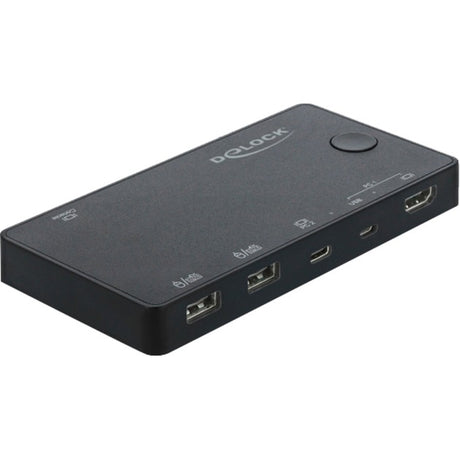 Delock HDMI USB-C KVM Switch 4K 60 Hz mit USB 2.0 KVM Switch