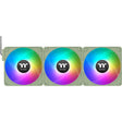 Thermaltake CT120 EX ArGB Sync PC-Lüfter Matcha Green (3-Lüfter-Pack) Gehäuselüfter (hellgrün, 3 Stück, 120 x 120 x 25 mm, PWM)