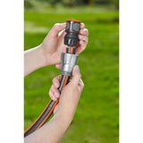 Gardena Premium-Schlauchverbinder 19 mm (3 4) (grau silber, 18256-20)