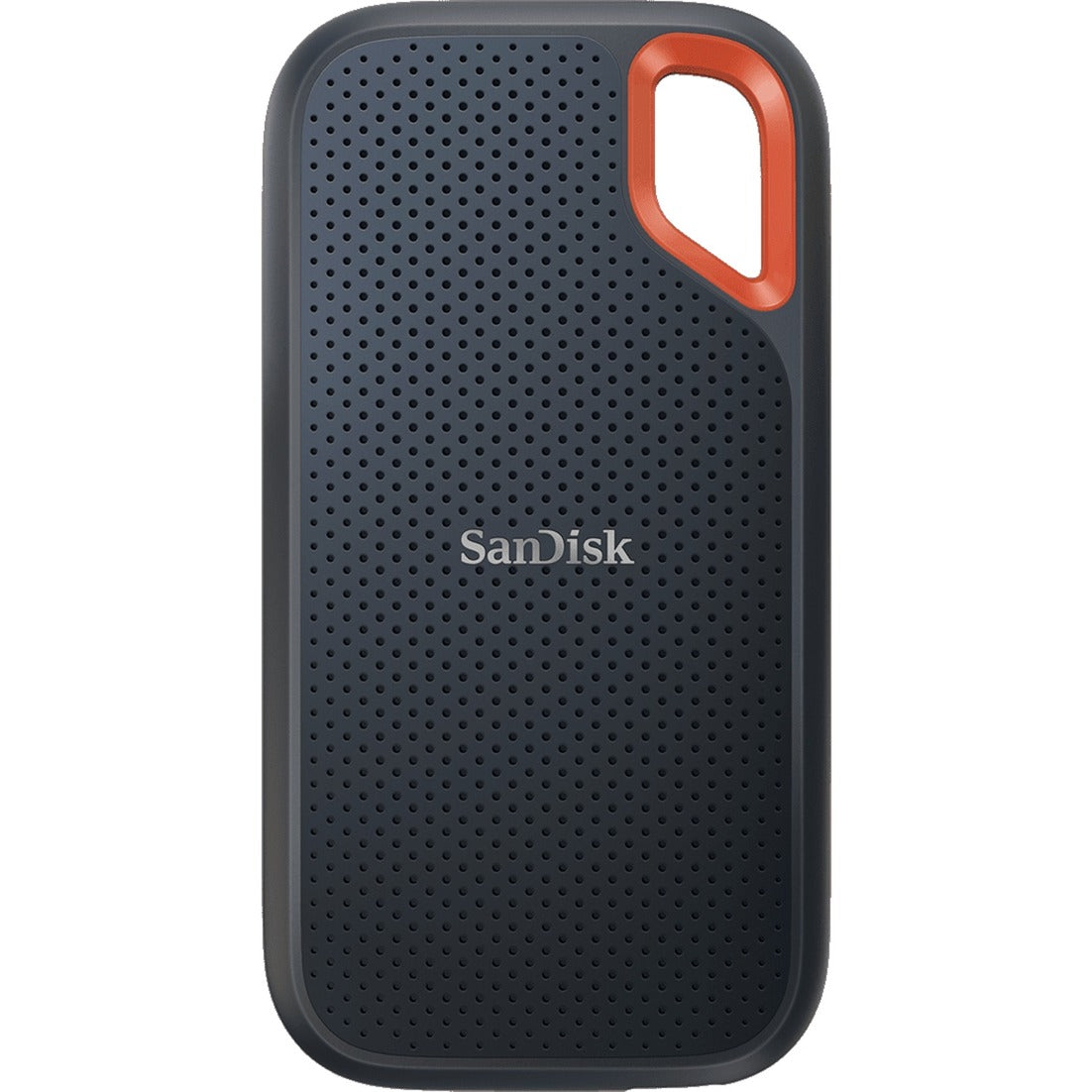 Sandisk Extreme Portable v2, 2 TB externe SSD (schwarz orange, SDSSDE61-2t00-G25, USB-C)