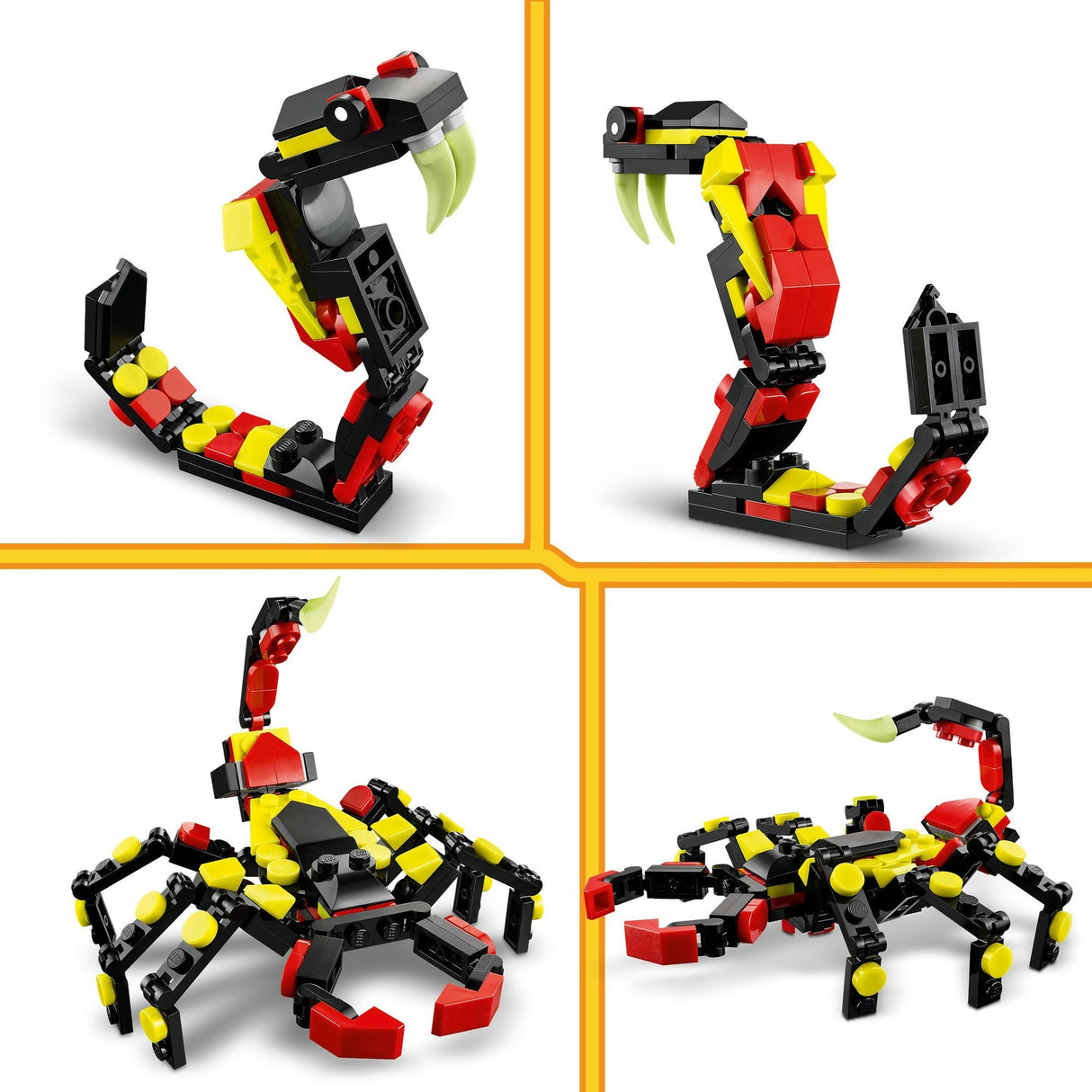 Lego Creator 31159 Wilde Tiere: Aufregende Spinne