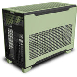 Thermaltake tr100 matcha green mini tower behuizing (lichtgroen | 2x usb-a | 1x usb-c)