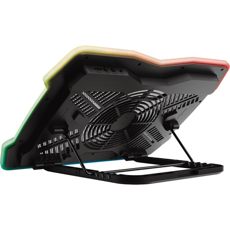 Trust GXT 1126 Aura Laptop-Kühler (schwarz, RGB)
