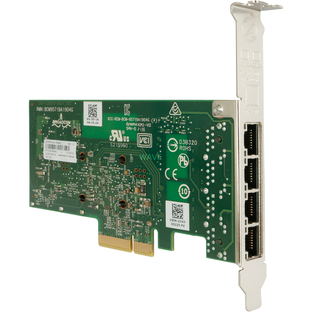 Broadcom Netxtreme 4x 1GBe Netzwerkadapter