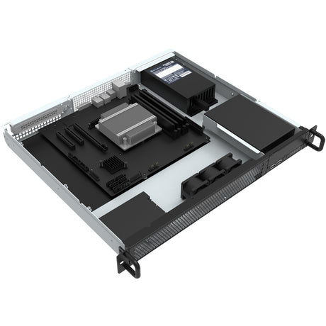 Silverstone RM100 1U Rackmount, Rack, Servergehäuse