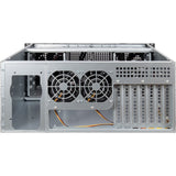 Inter-tech 4u 40248 Rackgehäuse (schwarz | 2x USB-A)
