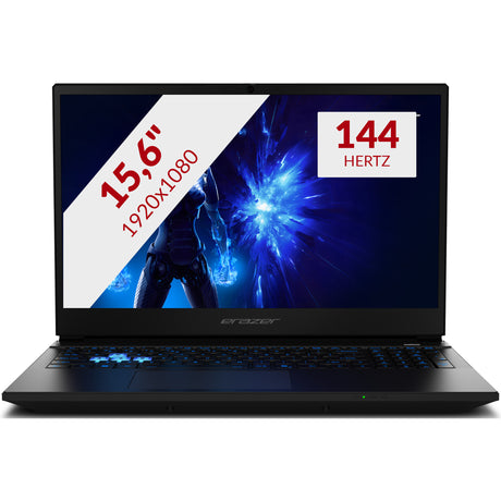 Erazer Deputy 15 P1 MD62762 15,6 Gaming-Laptop (schwarz | Core i7-13620h | RTX 5060 | 16 GB | 1 TB SSD)