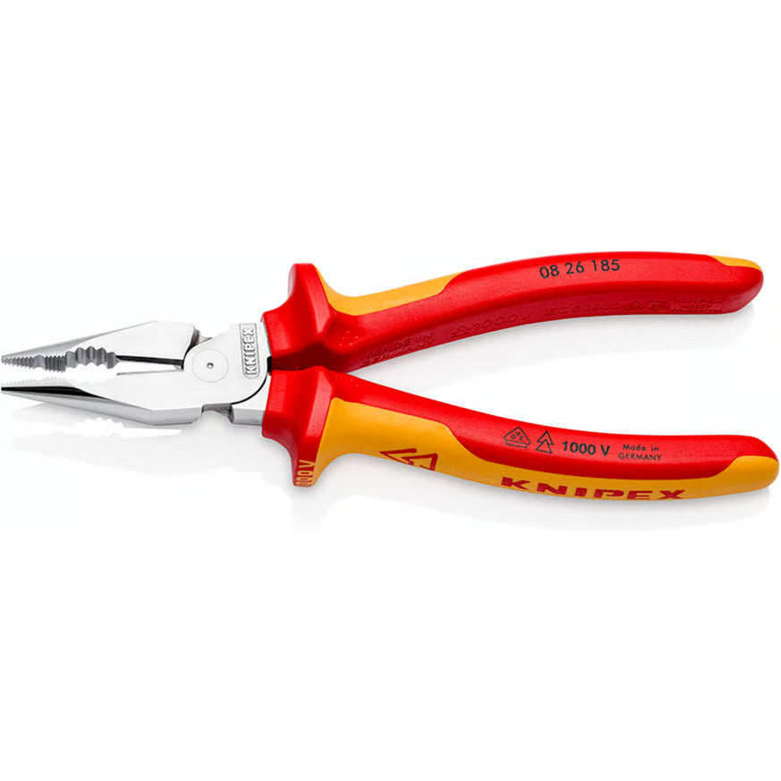 Knipex Spitzkombizange Kombizange (rot gelb)