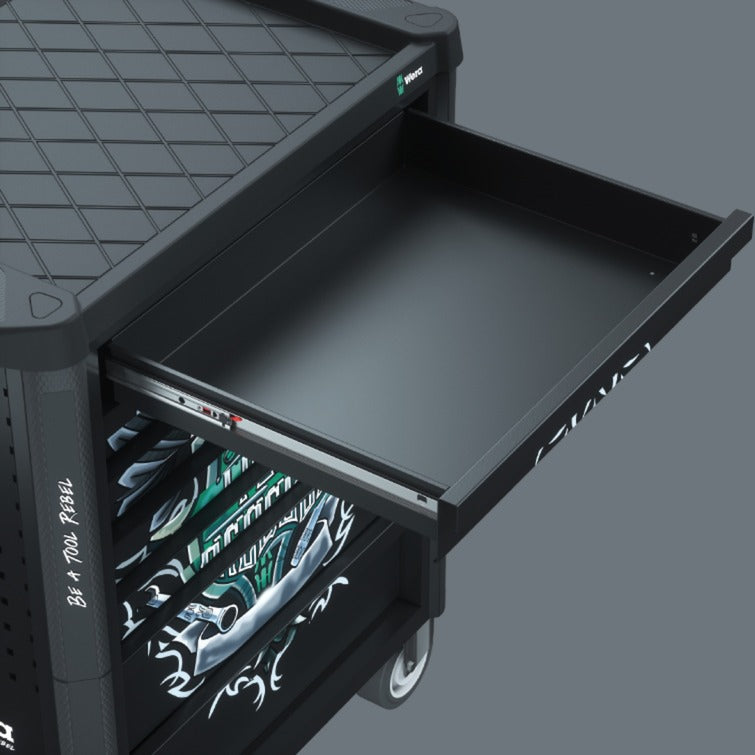 Wera 9700 Tool Rebel Werkstattwagen 1, 94-teilig - 05150130001