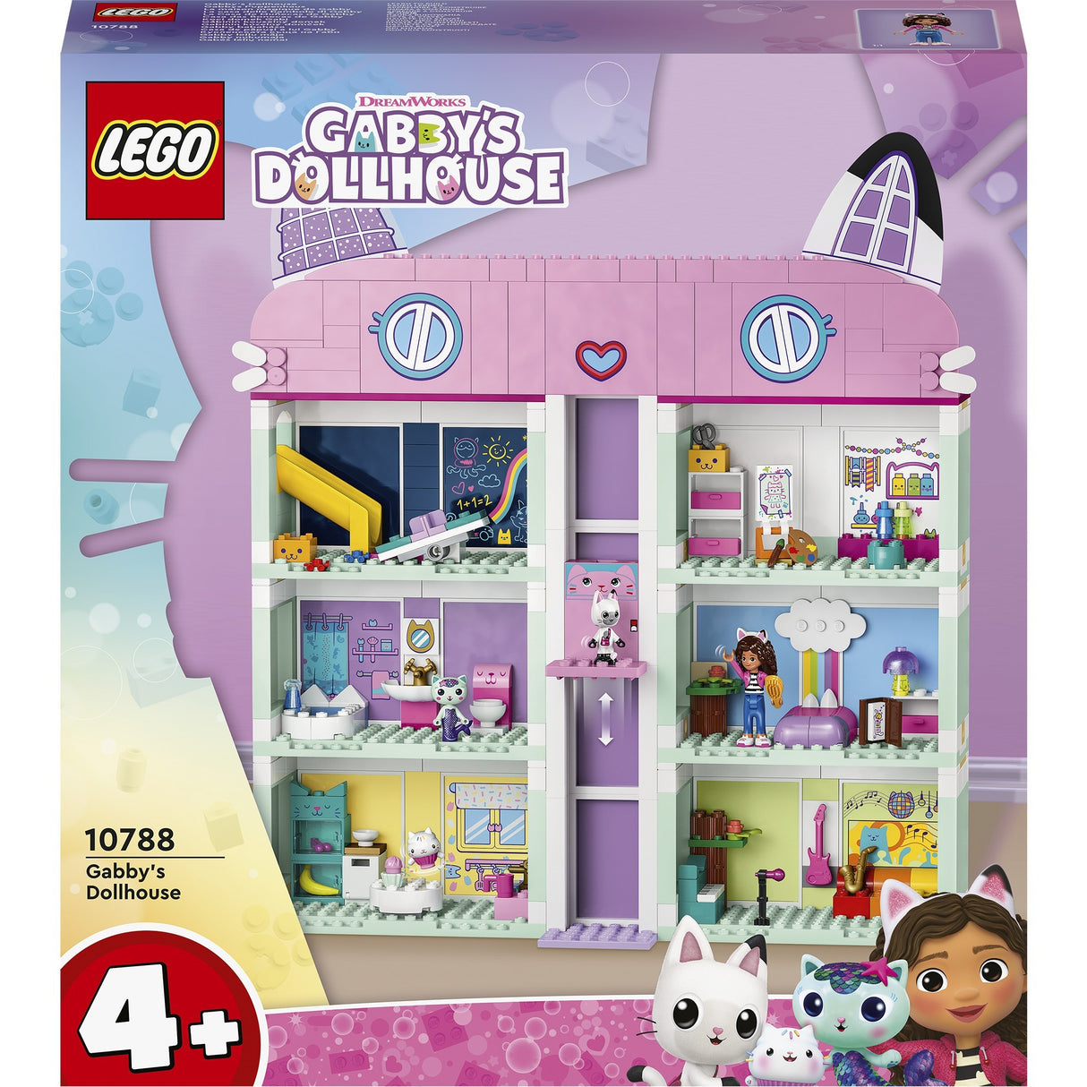 Lego Gabbys Puppenhaus – Bauspielzeug für Gabbys Puppenhaus (10788)