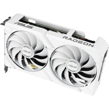 Asus Radeon RX 9060 XT Dual White Edition 16GB Grafikkarte (weiß, RDNA4, GDDR6, 2x Display Port, 1x HDMI 2.1)