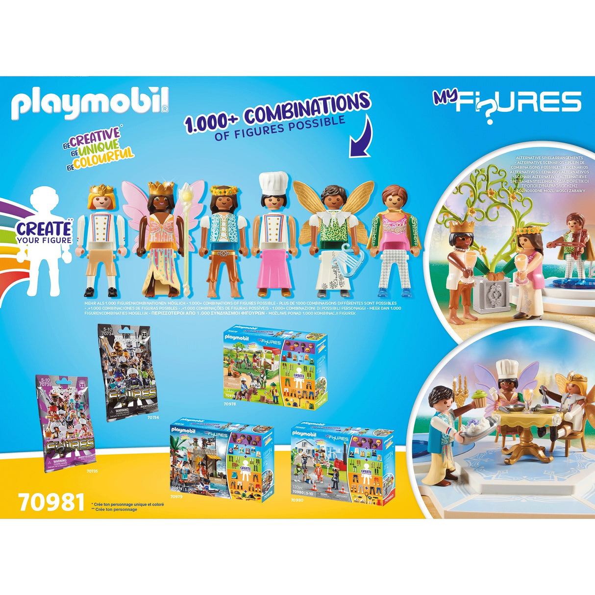 Playmobil-Figuren - Meine Figuren: Magischer Tanz-Konstruktionsspielzeug (70981)