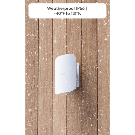 Eero outdoor 7 mesh access point (wit, wi-fi 7, poe+)