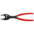 Knipex Frontgripzange | Länge 200 mm | polierte Kunststoffhülle | schwarz phosphatiert | 1 Stück - 82 01 200 - 82 01 200