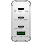 Goobay USB-C PD Multiport Schnellladegerät (100 W) (Weiß)