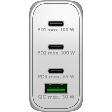 Goobay USB-C PD Multiport Schnellladegerät (100 W) (Weiß)