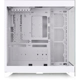 Thermaltake cte e660 mx snow midi tower behuizing (wit | 2x usb-a | 1x usb-c | tempered glass)