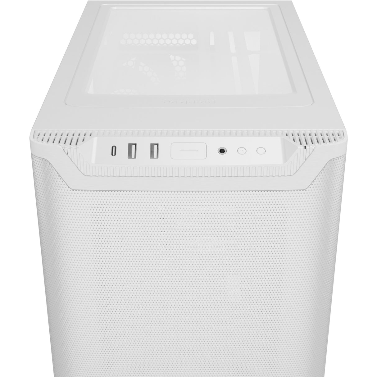 Ruhig sein! Pure Base 501 Airflow Midi-Tower-Gehäuse (weiß | 2x USB-A | 1x USB-C)