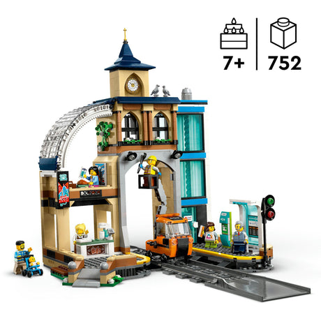 Lego® City Hauptbahnhof, Konstruktionsspielzeugset – 60469