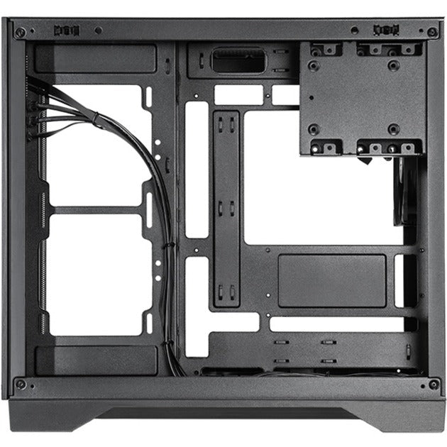 Chieftec Visio Air Midi Tower Gehäuse (schwarz | 2x USB-A | 1x USB-C | gehärtetes Glas)