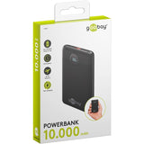 Goobay Powerbank Kompakt 10.000 mAh