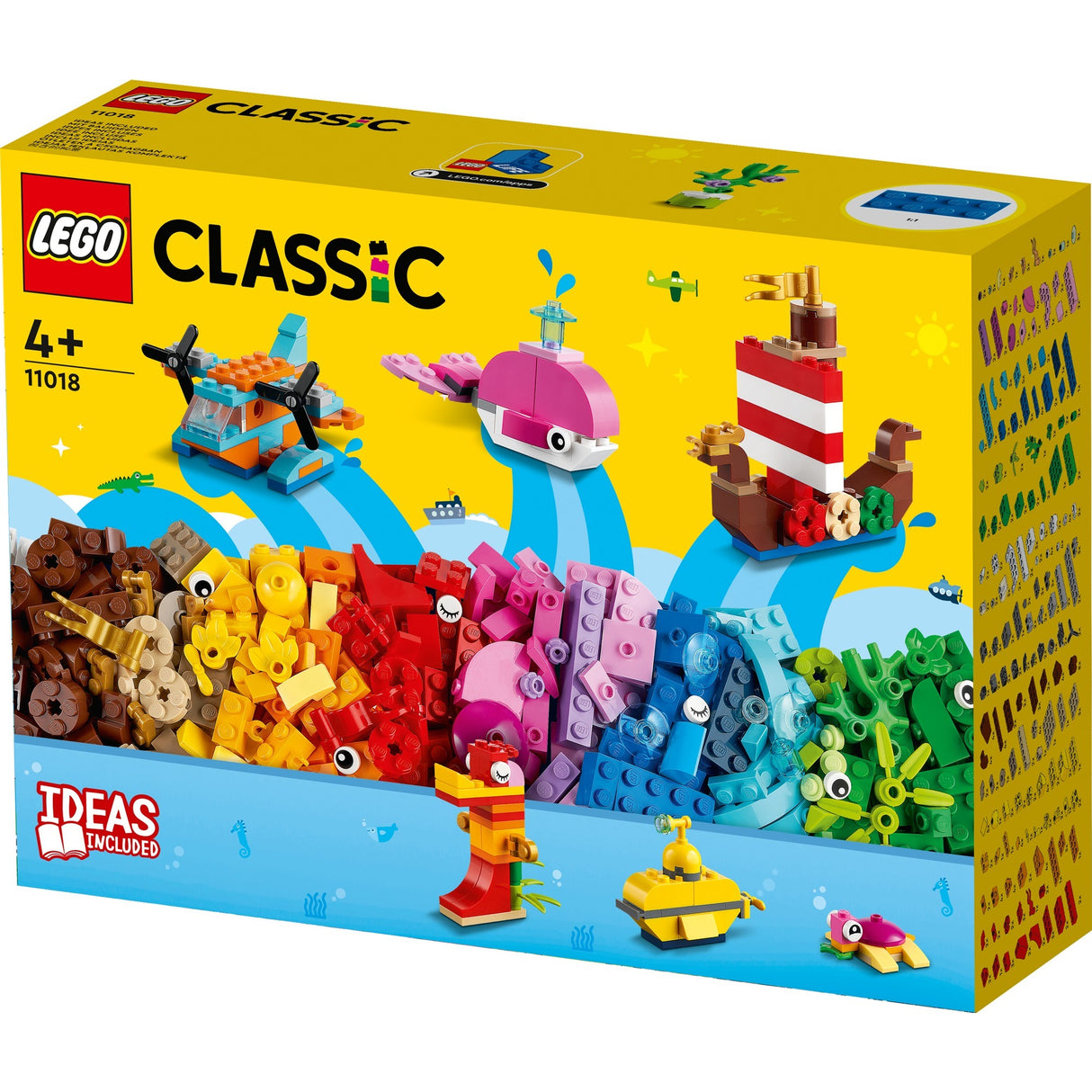 Lego Classic – Kreatives Konstruktionsspielzeug mit Meeresspaß (11018)