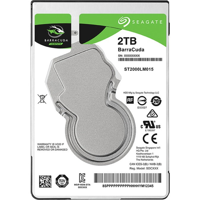 Seagate Barracuda 2 TB Festplatte (ST2000LM015, SATA 600)