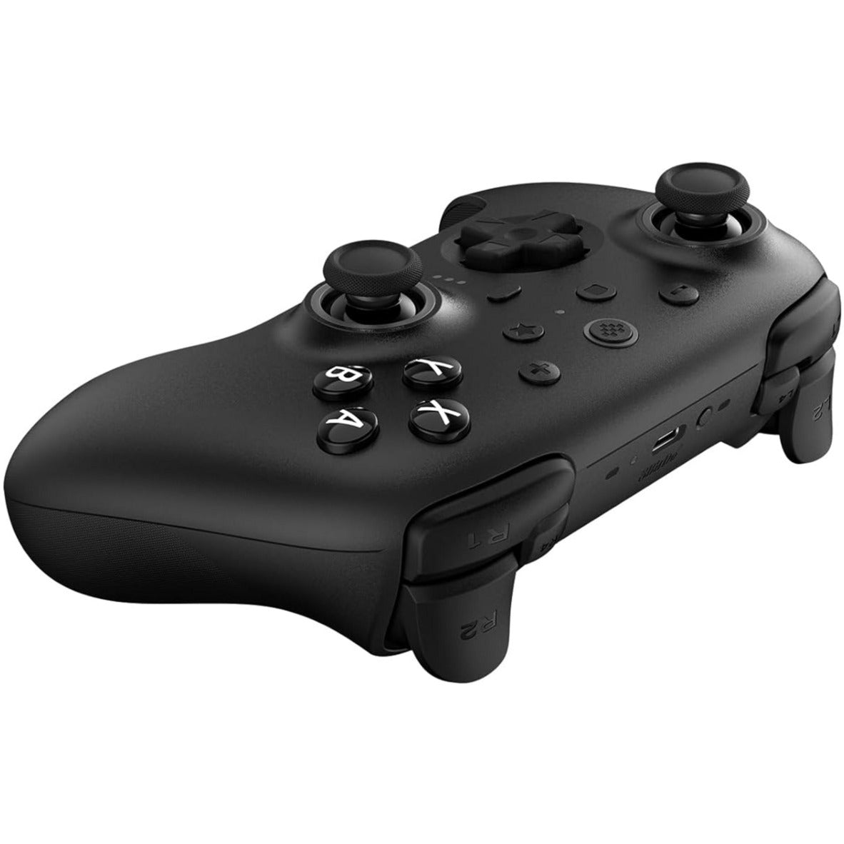 8bitdo Ultimate 2 Bluetooth-Controller (schwarz, PC, Switch 2, Bluetooth USB-C 2,4 GHz)