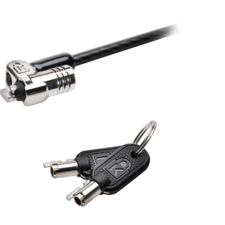 Kensington Microsaver 2.0 Sicherheitsschloss mit Schlüssel (schwarz)