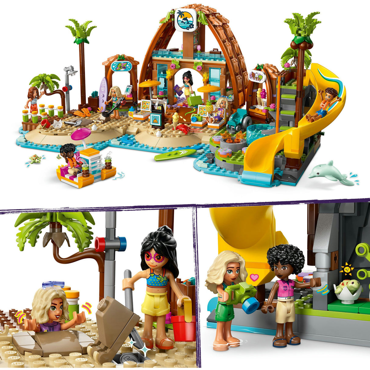 Lego Friends 42673 Familienferien-Strandresort