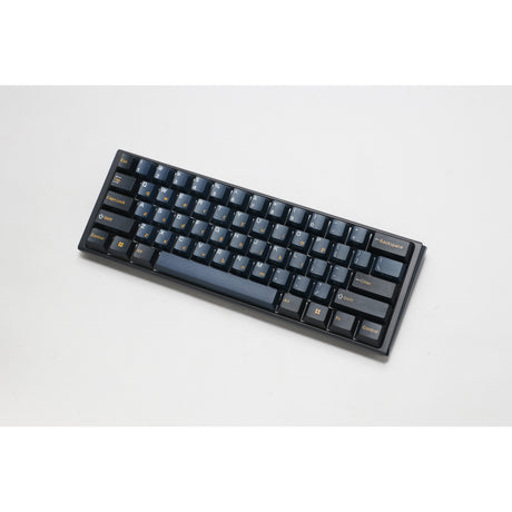 Mechanische Gaming-Tastatur Ducky One 3 Pro Mini RGB (Schwarz, US-Layout (QWERTZ), Cherry MX2A Braun, 60 %, RGB-LED, Double-Shot-PBT, Quack-Mechanik, Hot-Swap)