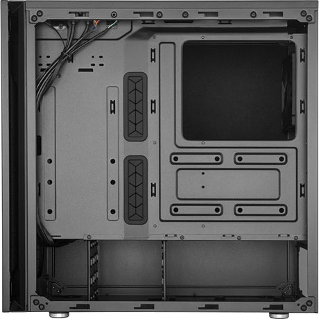 Cooler master silencio s600 midi tower behuizing (zwart | 2x usb-a | tempered glass)