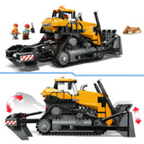 Lego City 60466 Gelber Bulldozer