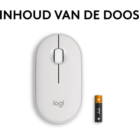 Logitech Pebble Mouse 2 m350s (weiß)