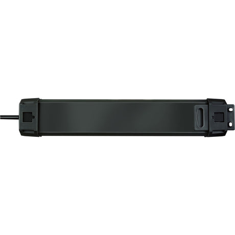 Brennerstuhl premium-line 60.000a Steckdosenleiste mit Überspannungsschutz 4-fach schwarz 1,8m h05vv-f 3g1,5