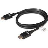 Club 3D Ultra-High-Speed-HDMI-2.1-zertifiziertes Kabel männlich-männlich (schwarz, 1,5 Meter, 4K 120 Hz, 8K 60 Hz, 48 Gbit/s)