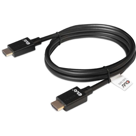 Club 3D Ultra-High-Speed-HDMI-2.1-zertifiziertes Kabel männlich-männlich (schwarz, 1,5 Meter, 4K 120 Hz, 8K 60 Hz, 48 Gbit/s)