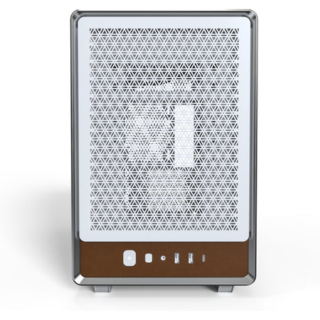 Montech Heritage Midi-Tower-Gehäuse (weiß beige | 2x USB-A | 1x USB-C)