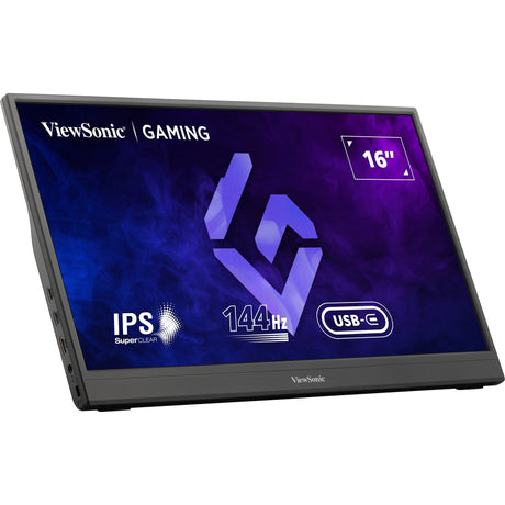 Viewsonic vx1654 tragbarer Gaming-Monitor 16 (schwarz, 1x Micro HDMI, USB-C, Sound, 144 Hz)