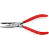 Knipex Verkabelungszange schwarz atramentiert mit Kunststoffummantelung 160 mm - 1301160