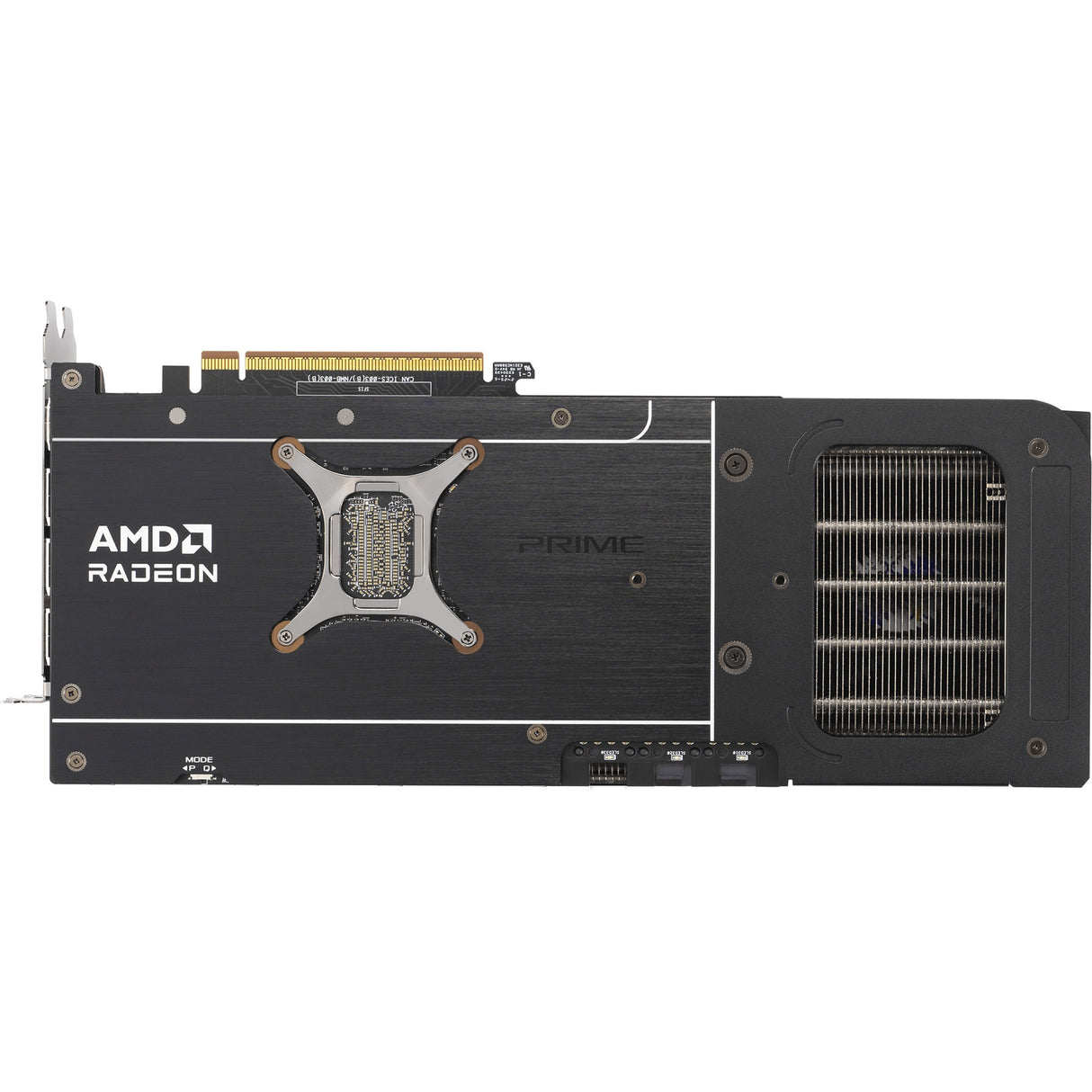 Asus Prime Radeon RX 9070 OC Grafikkarte (grau, 3x Display Port, 1x HDMI, RDNA4)