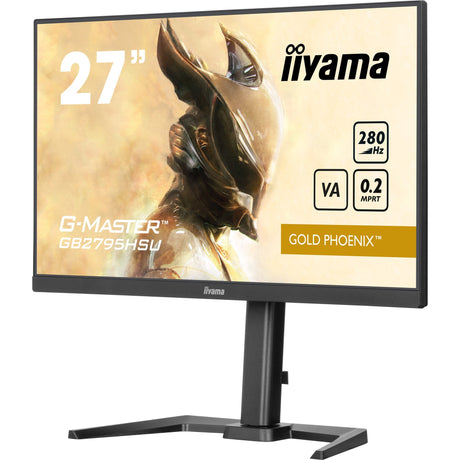 Iiyama G-Master Gold Phoenix GB2795HSU-B1 27 Gaming-Monitor (Schwarz, HDMI, DisplayPort, 4x USB-A, 280 Hz)