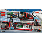 Lego City 60445 F1-Truck mit RB20- und AMR24-F1-Autos