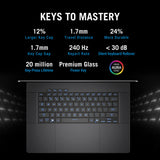 Asus rog zephyrus g16 gu605cm-qr026w 16 gaming laptop (donkergrijs | ultra 9 285h | rtx 5060 | 16 gb | 1 tb ssd)