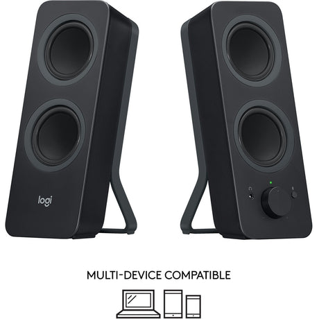 Logitech z207 PC-Lautsprecher (Schwarz)