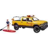 Bruder Dodge Ram 2500 Rettungsbrigadeauto mit Rettungsschwimmer
