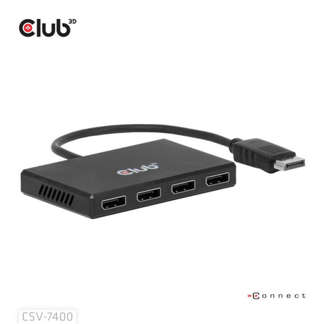 Club 3d displayport splitter (zwart)