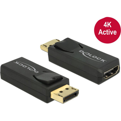 Delock Adapter Displayport auf HDMI (schwarz, 4k)