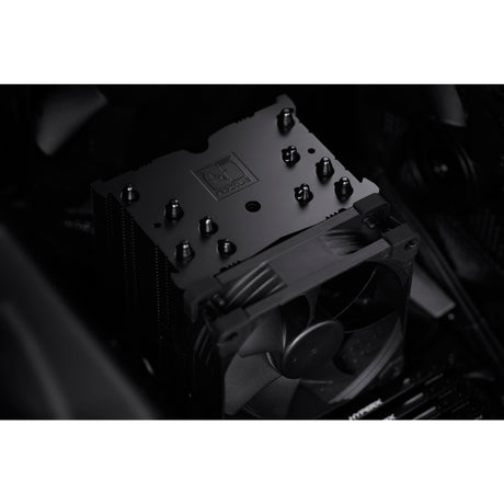 Noctua nh-u9s chromax.black CPU-Kühler (schwarz, 4-Pin-PWM-Lüfteranschluss)