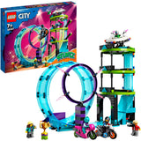 Lego City – Ultimative Stuntfahrer-Challenge, Konstruktionsspielzeug (60361)